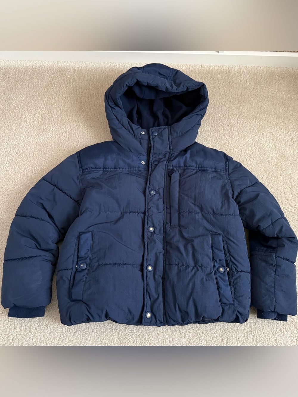 Gap Boys Navy Puffer Jacket (S)
